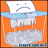 please save me paper shred