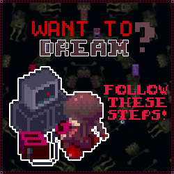 want to dream follow these steps
