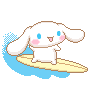 cinnamoroll surf