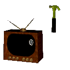 broken tv