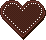 chocolate heart