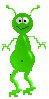 green alien