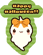happy halloween ghost