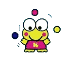 keroppi juggling