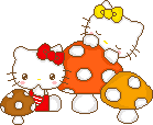 hello kitty mushrooms