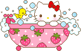 hello kitty bath