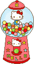 hello kitty gumballs
