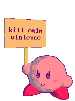 kill maim violence kirby