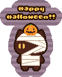 happy halloween cat