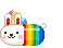 rainbow bunny