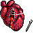 stitched heart