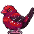strawberry finch