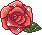 glitter rose