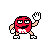red m&m