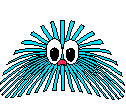 blue puff