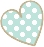 dotted heart