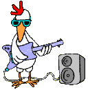 guitar rooster