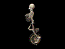 skeleton unicycle