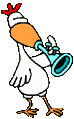 trumpet rooster