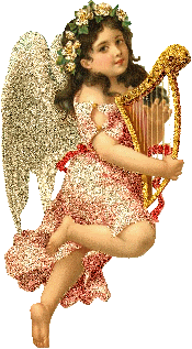 glitter angel