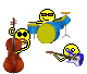 smiley band