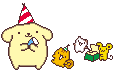 pompompurin and friends
