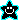 black and neon star smiley