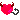 devil heart pixel