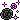 black and purple rose pixel