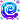 blue purple spiral pixel