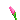 blooming pink flower pixel