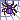 purple spider on web