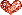 glitter heart