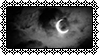 moon with clouds