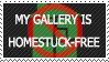 my gallery is homestuck free