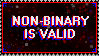nonbinary is valid