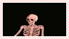 flashing skeleton