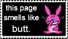 this page smells like butt