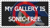my gallery is sonic free