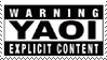 yaoi warning explicit content
