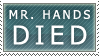 mr hands died
