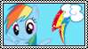 rainbow dash glitter