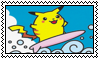 surfing pikachu