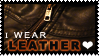 i wear leather