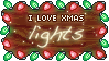 i love xmas lights
