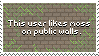 this user likes moss on public walls
