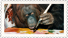 orangutan painting