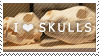 i love skulls