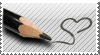 pencil heart