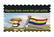 rayman loves some hot yaoi action